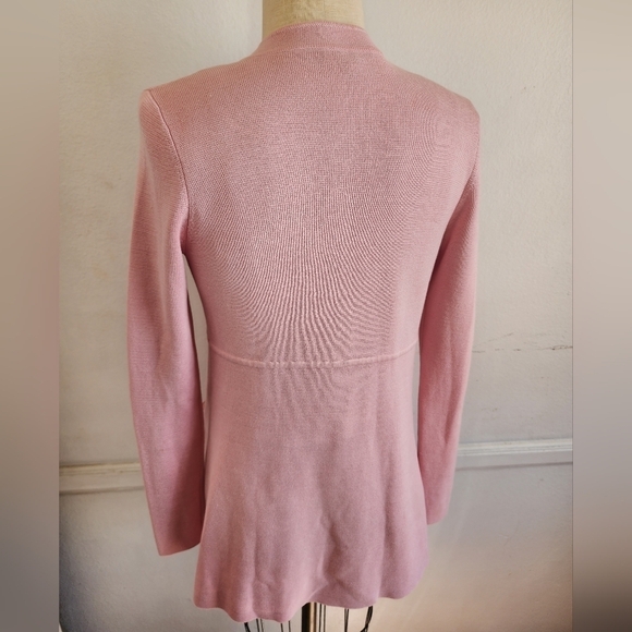 Eileen Fisher | Silk Cotton Sweater Cardigan, size XS Petite - Picture 2 of 7